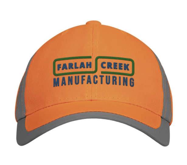 Big Accessories Reflective Accent Safety Cap-Embroidered