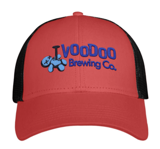 Two-Tone Mesh Cap-Embroidered