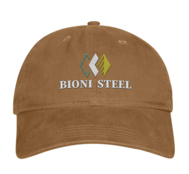 Cotton Canvas Cap-Embroidered